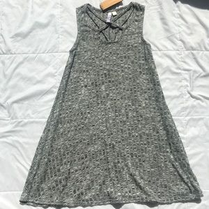 NWT heathered grey swing dress